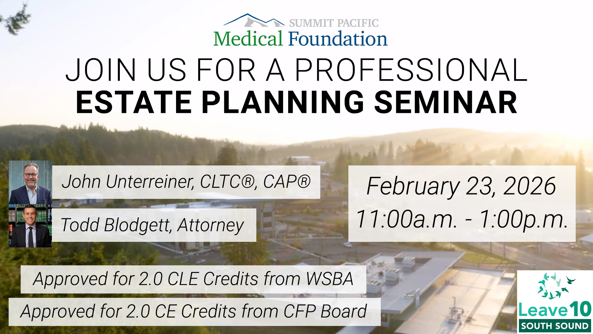 Events Page Cover Photo